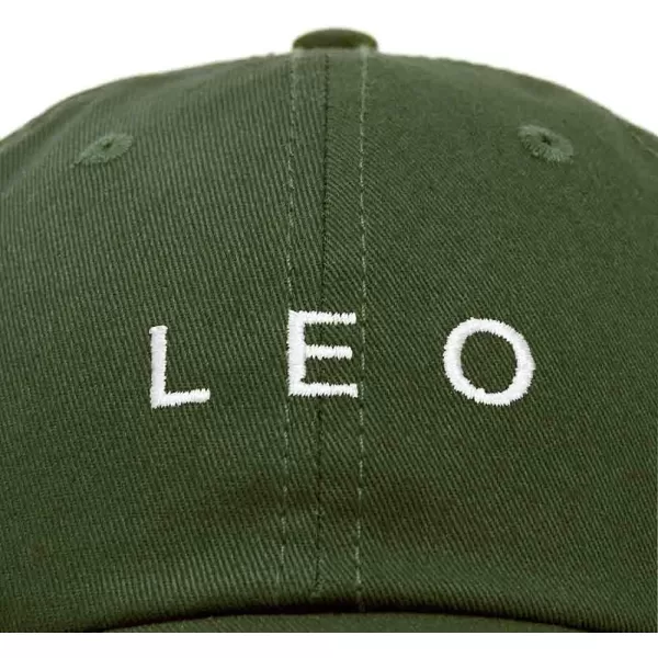 DALIX Leo Dad Hat Embroidered Zodiac Astrology Cotton Baseball Cap