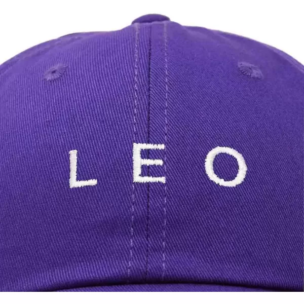 DALIX Leo Dad Hat Embroidered Zodiac Astrology Cotton Baseball Cap