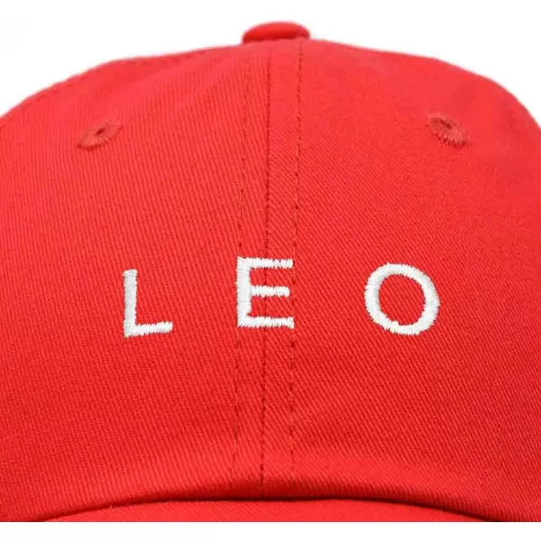 DALIX Leo Dad Hat Embroidered Zodiac Astrology Cotton Baseball Cap