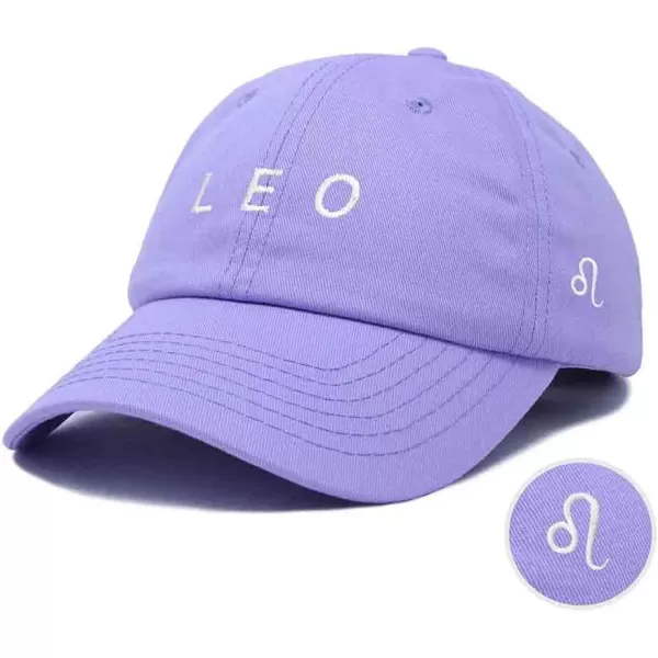 DALIX Leo Dad Hat Embroidered Zodiac Astrology Cotton Baseball Cap