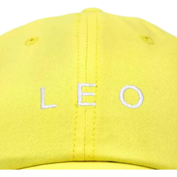 DALIX Leo Dad Hat Embroidered Zodiac Astrology Cotton Baseball Cap