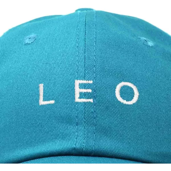 DALIX Leo Dad Hat Embroidered Zodiac Astrology Cotton Baseball Cap