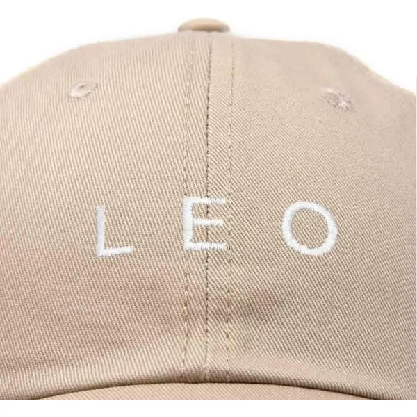 DALIX Leo Dad Hat Embroidered Zodiac Astrology Cotton Baseball Cap
