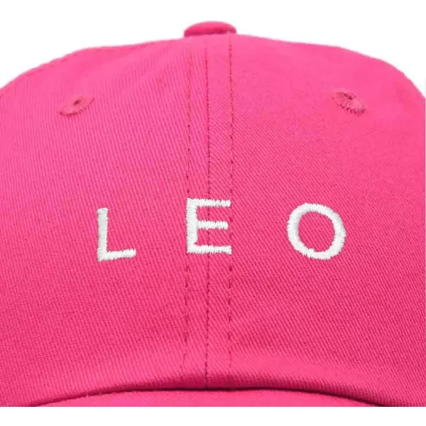 DALIX Leo Dad Hat Embroidered Zodiac Astrology Cotton Baseball Cap