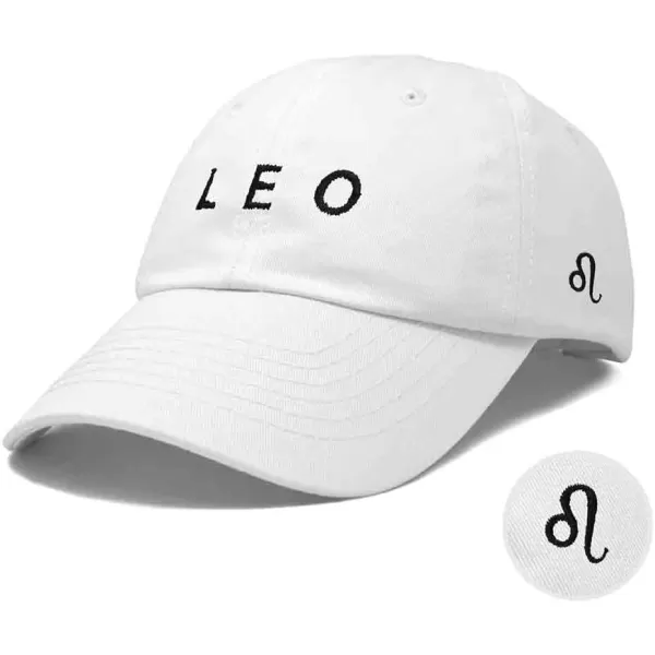 DALIX Leo Dad Hat Embroidered Zodiac Astrology Cotton Baseball Cap