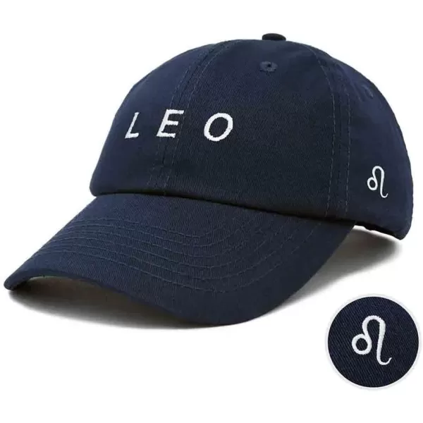 DALIX Leo Dad Hat Embroidered Zodiac Astrology Cotton Baseball Cap
