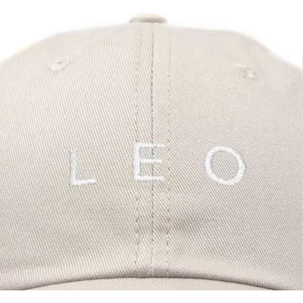 DALIX Leo Dad Hat Embroidered Zodiac Astrology Cotton Baseball Cap