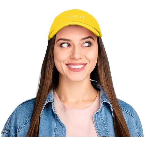 DALIX Leo Dad Hat Embroidered Zodiac Astrology Cotton Baseball Cap