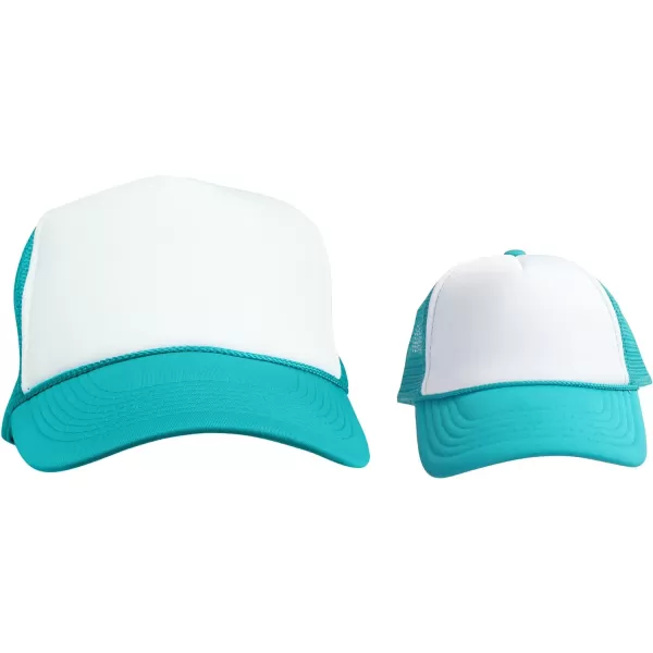DALIX Mommy and Me Trucker Hats Mom and Daughter Father and Son Caps Baby Caps
