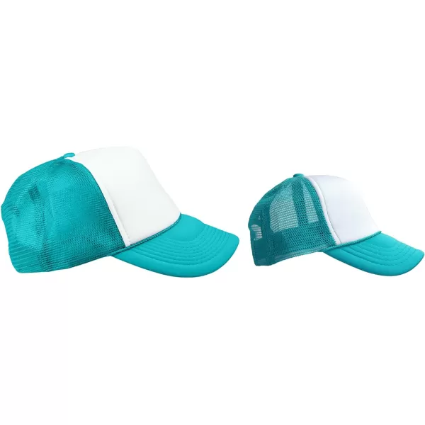 DALIX Mommy and Me Trucker Hats Mom and Daughter Father and Son Caps Baby Caps