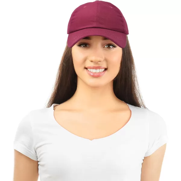 DALIX Plain Dad Hats 2 Pack