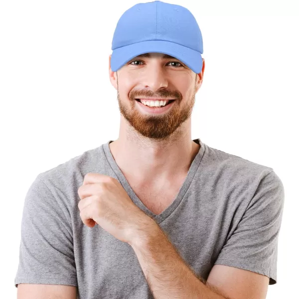 DALIX Plain Dad Hats 2 Pack