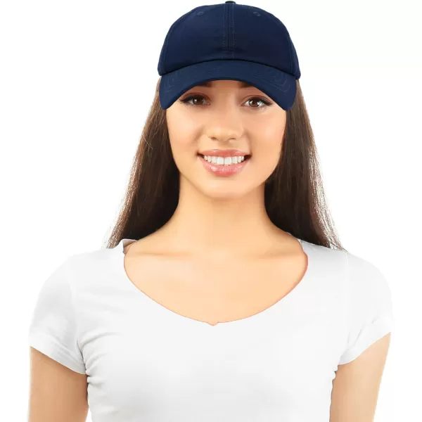 DALIX Plain Dad Hats 2 Pack
