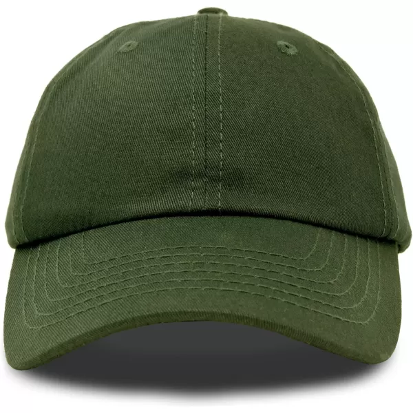 DALIX Plain Dad Hats 2 Pack