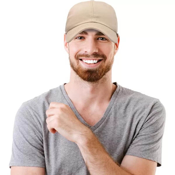 DALIX Plain Dad Hats 2 Pack