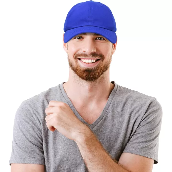 DALIX Plain Dad Hats 2 Pack