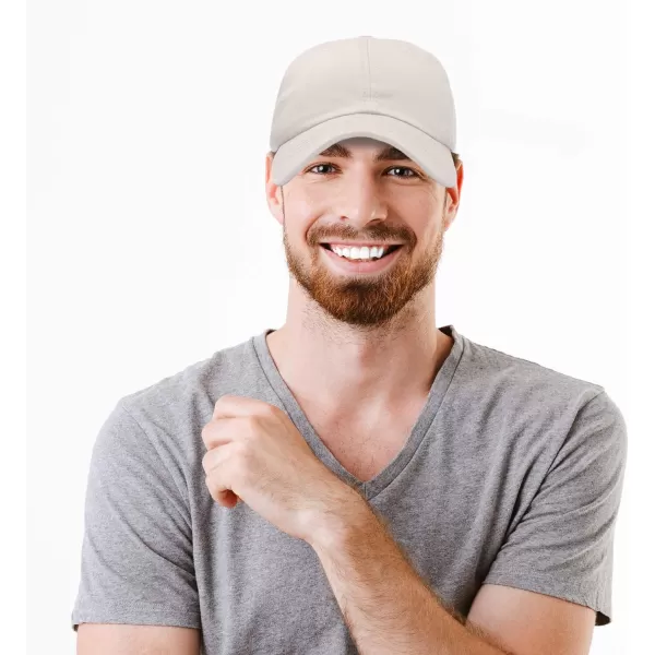 DALIX Plain Dad Hats 2 Pack