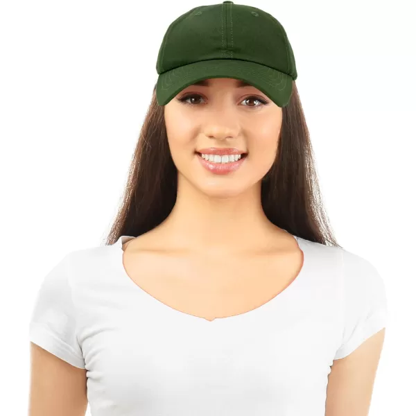 DALIX Plain Dad Hats 2 Pack