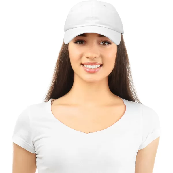 DALIX Plain Dad Hats 2 Pack