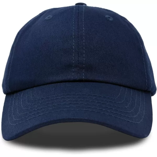 DALIX Plain Dad Hats 2 Pack