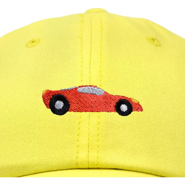 DALIX Race Car Hats Dad Hat Baseball Cap Embroidered Custom Cotton Caps