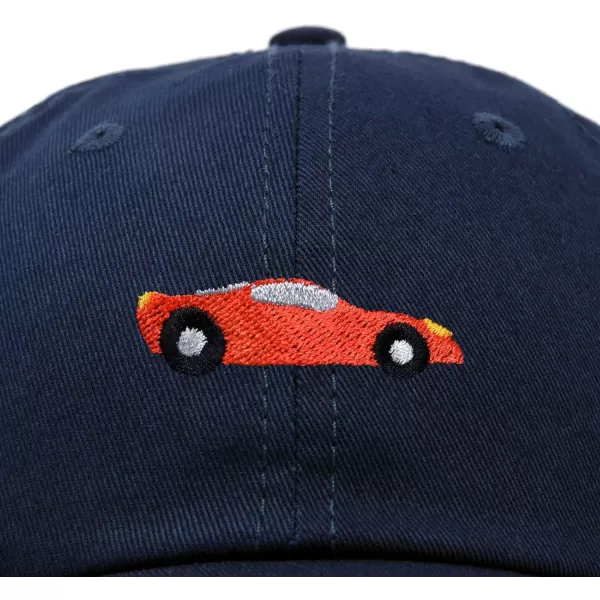 DALIX Race Car Hats Dad Hat Baseball Cap Embroidered Custom Cotton Caps