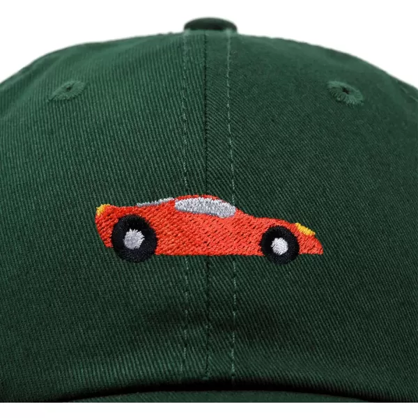 DALIX Race Car Hats Dad Hat Baseball Cap Embroidered Custom Cotton Caps