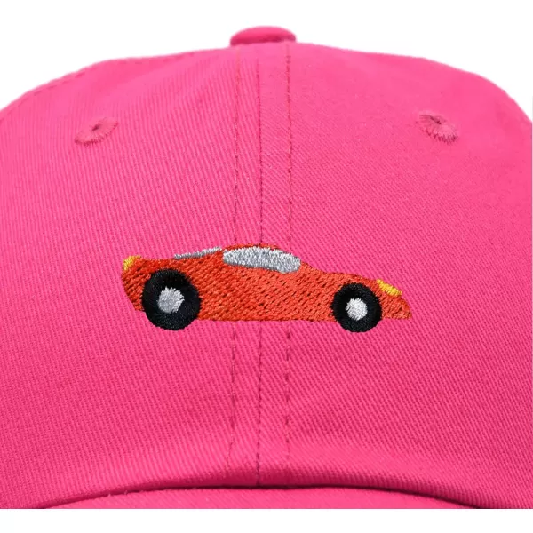 DALIX Race Car Hats Dad Hat Baseball Cap Embroidered Custom Cotton Caps
