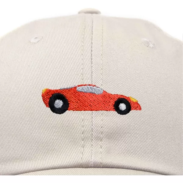 DALIX Race Car Hats Dad Hat Baseball Cap Embroidered Custom Cotton Caps