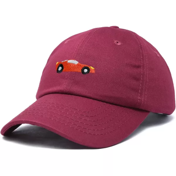 DALIX Race Car Hats Dad Hat Baseball Cap Embroidered Custom Cotton Caps