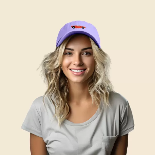 DALIX Race Car Hats Dad Hat Baseball Cap Embroidered Custom Cotton Caps