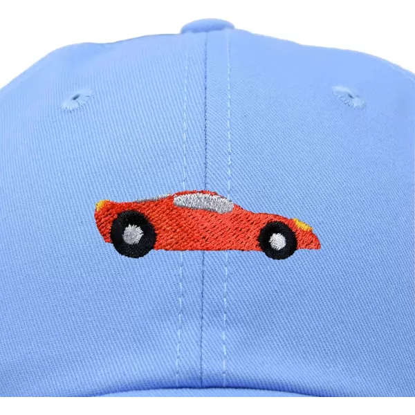 DALIX Race Car Hats Dad Hat Baseball Cap Embroidered Custom Cotton Caps
