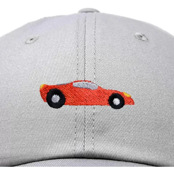 DALIX Race Car Hats Dad Hat Baseball Cap Embroidered Custom Cotton Caps
