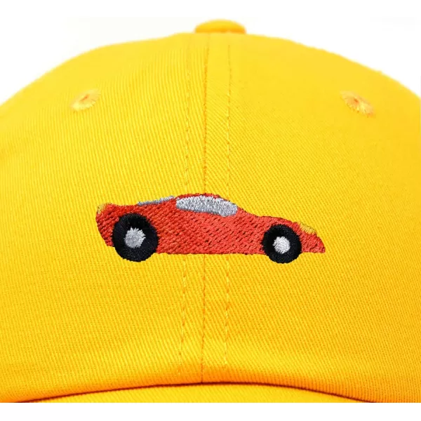 DALIX Race Car Hats Dad Hat Baseball Cap Embroidered Custom Cotton Caps
