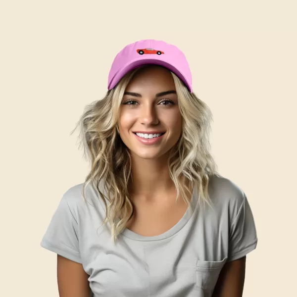 DALIX Race Car Hats Dad Hat Baseball Cap Embroidered Custom Cotton Caps