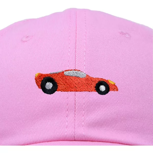 DALIX Race Car Hats Dad Hat Baseball Cap Embroidered Custom Cotton Caps