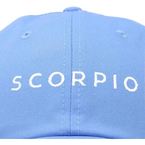 DALIX Scorpio Dad Hat Embroidered Zodiac Astrology Cotton Baseball Cap