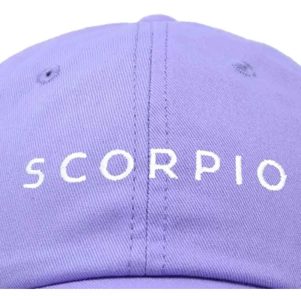 DALIX Scorpio Dad Hat Embroidered Zodiac Astrology Cotton Baseball Cap