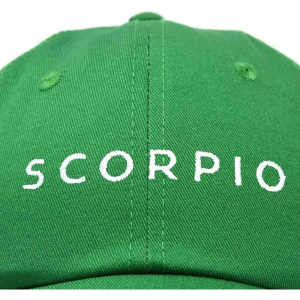 DALIX Scorpio Dad Hat Embroidered Zodiac Astrology Cotton Baseball Cap