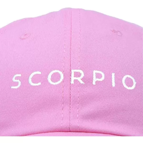 DALIX Scorpio Dad Hat Embroidered Zodiac Astrology Cotton Baseball Cap