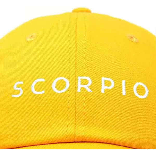 DALIX Scorpio Dad Hat Embroidered Zodiac Astrology Cotton Baseball Cap