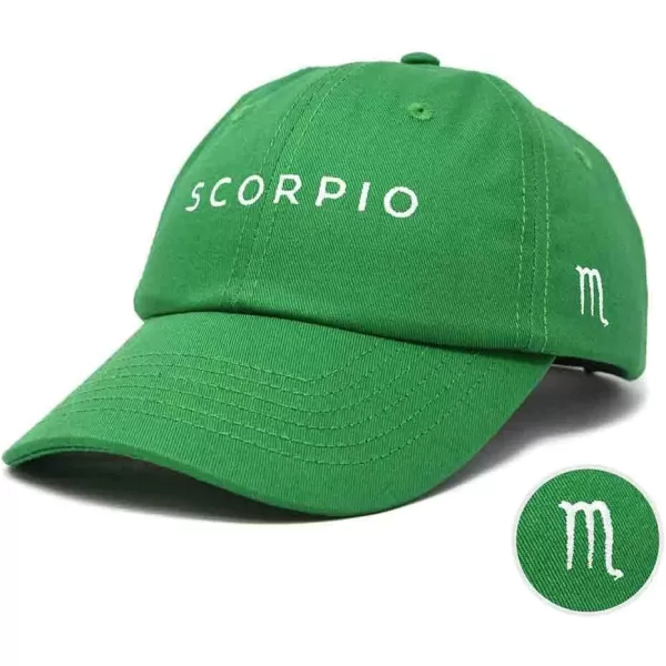 DALIX Scorpio Dad Hat Embroidered Zodiac Astrology Cotton Baseball Cap