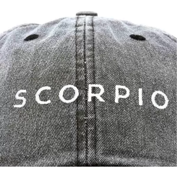 DALIX Scorpio Dad Hat Embroidered Zodiac Astrology Cotton Baseball Cap