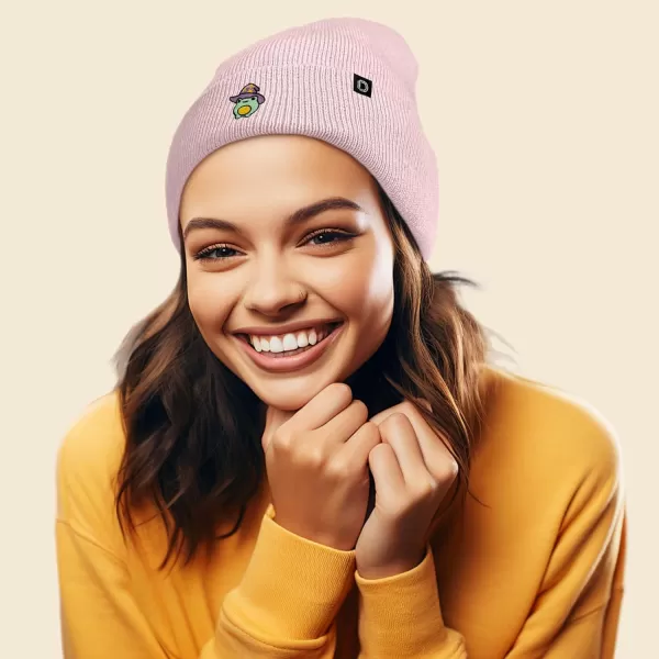 DALIX Sorcerer Frog Embroidered Beanie Hat Knit Cap Cold Weather Womens