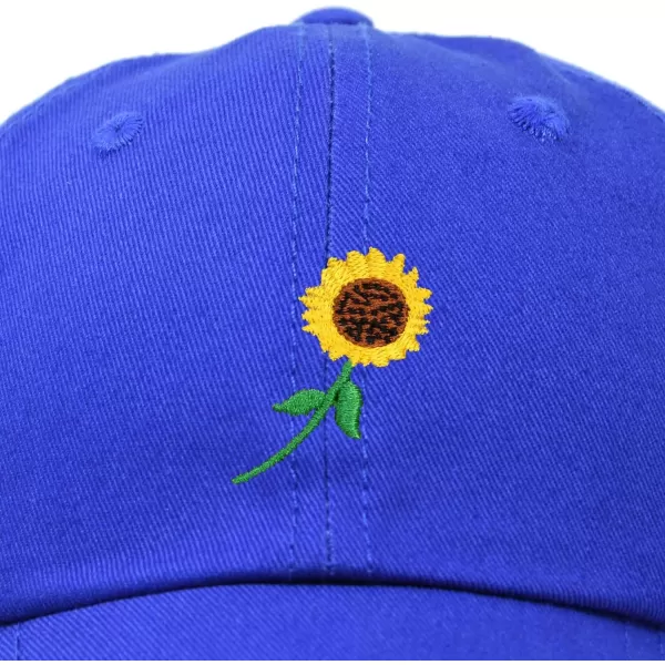 DALIX Sunflower Hat Womens Floral Baseball Cap