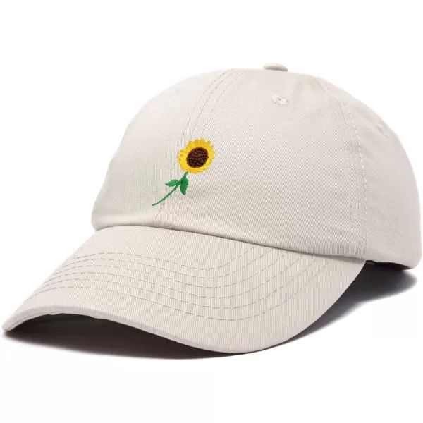DALIX Sunflower Hat Womens Floral Baseball Cap