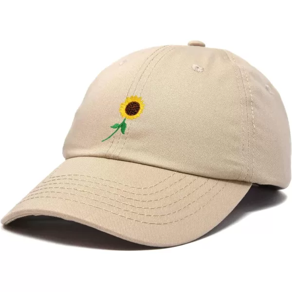 DALIX Sunflower Hat Womens Floral Baseball Cap