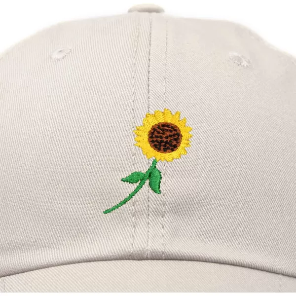 DALIX Sunflower Hat Womens Floral Baseball Cap