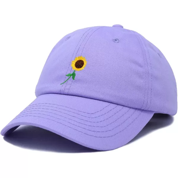 DALIX Sunflower Hat Womens Floral Baseball Cap