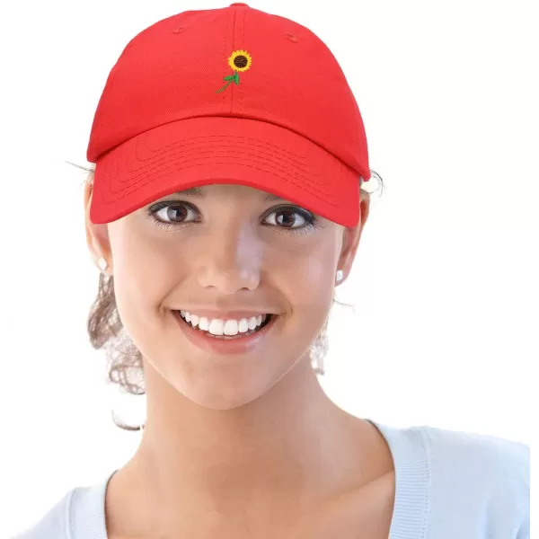DALIX Sunflower Hat Womens Floral Baseball Cap